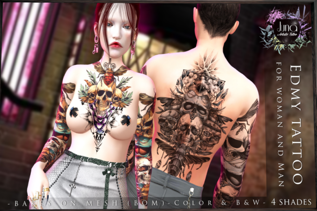 Edmy Tattoo - BOM, L$355