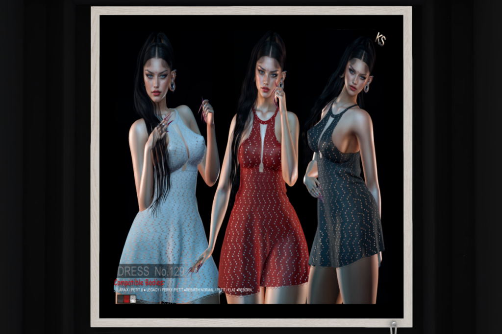 Dress No 129 - Legacy/MaitreyaX/Rebirth/Reborn/+mods, L$299 FP