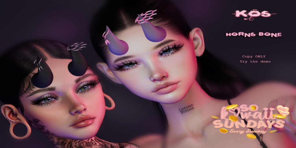 Bone Horns	&lt;a href=&quot;http://maps.secondlife.com/secondlife/Lavender/154/144/501&quot;&gt;Teleport&lt;/a&gt;