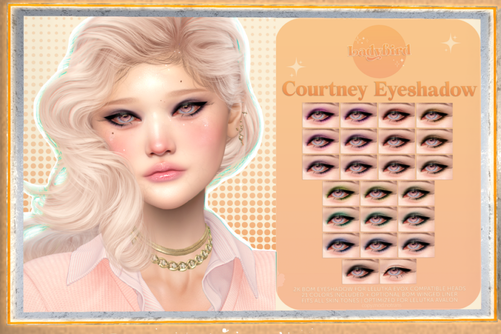 Courtney Eyeshadow - EvoX, L$275