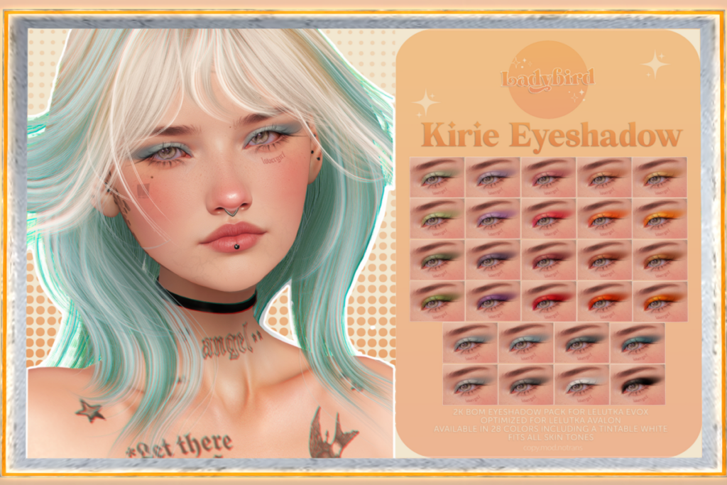 Kirie Eyeshadow - EvoX, L$275