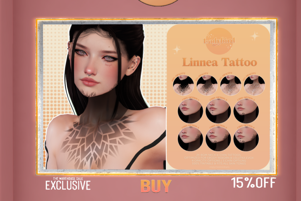 Linnea Tattoo - EvoX, L$234