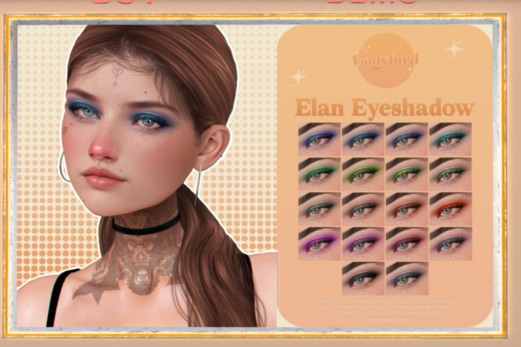 Elan Eyeshadow - Evo X, L$299