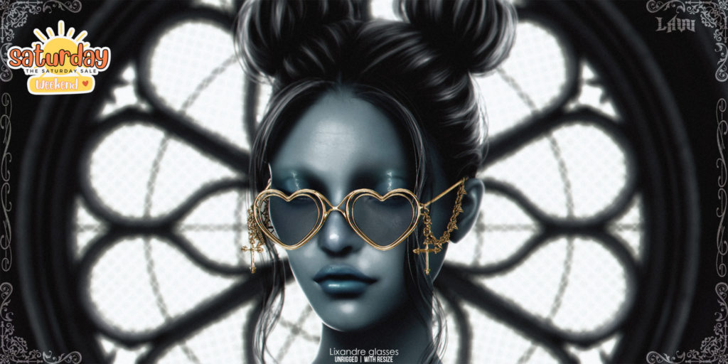 Lixandre Glasses	&lt;a href=&quot;http://maps.secondlife.com/secondlife/Magic%20Sky/181/146/2022&quot;&gt;Teleport&lt;/a&gt;
