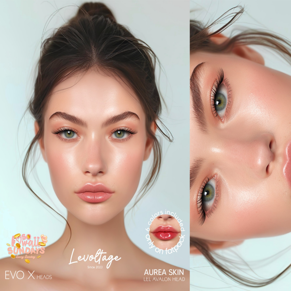 Aurea Skin - EvoX	&lt;a href=&quot;http://maps.secondlife.com/secondlife/Timida/111/82/501&quot;&gt;Teleport&lt;/a&gt;