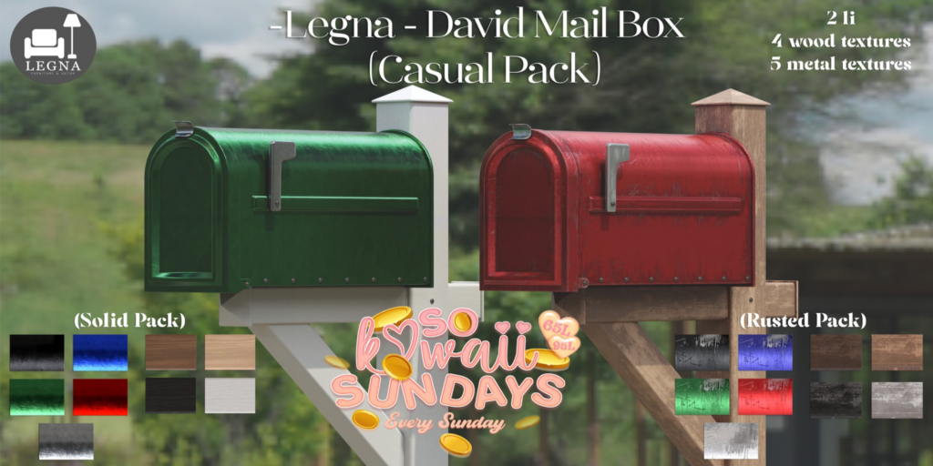 David Mail Box	&lt;a href=&quot;http://maps.secondlife.com/secondlife/Dream%20Lake/125/123/184&quot;&gt;Teleport&lt;/a&gt;