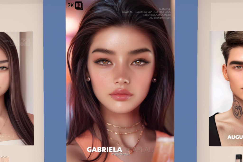 Gabriella Skin - EvoX, L$650 each
