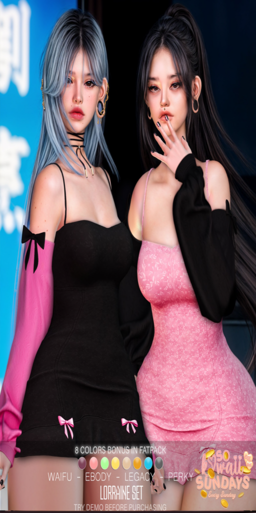 Lorraine Set - Legacy/Reborn/+mods	&lt;a href=&quot;http://maps.secondlife.com/secondlife/Crystal%20Isle/132/129/60&quot;&gt;Teleport&lt;/a&gt;