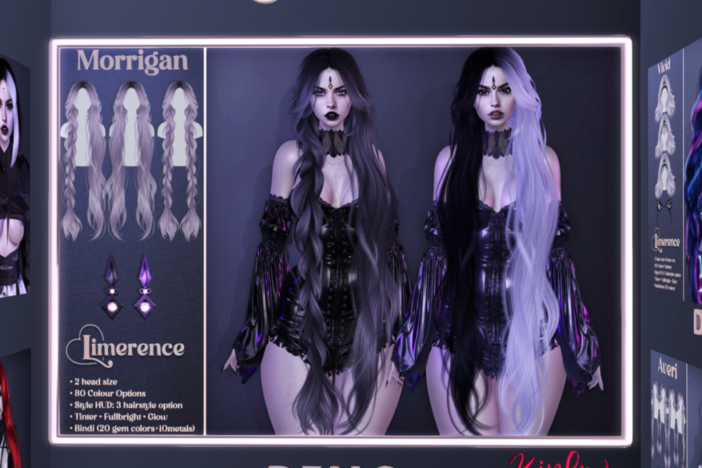 Morrigan Hair, L$990