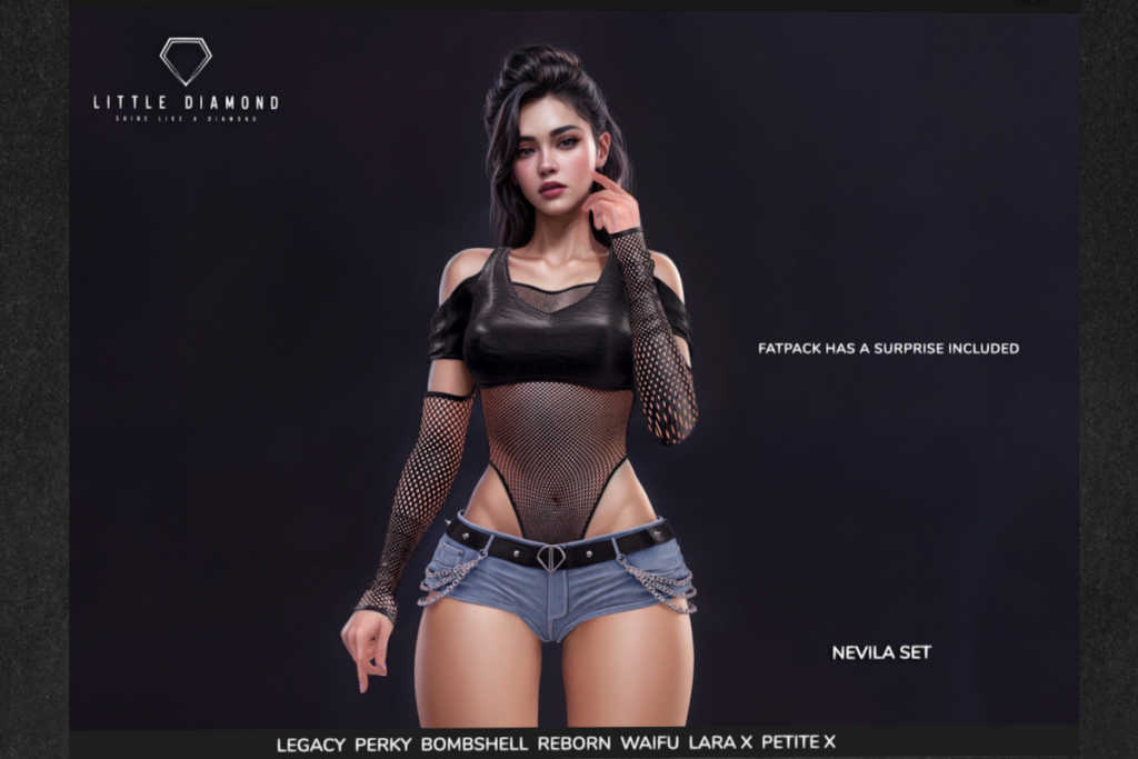 Nevila Set - Legacy/MaitreyaX/Reborn/+mods, L$320 each/L$1890 FP
