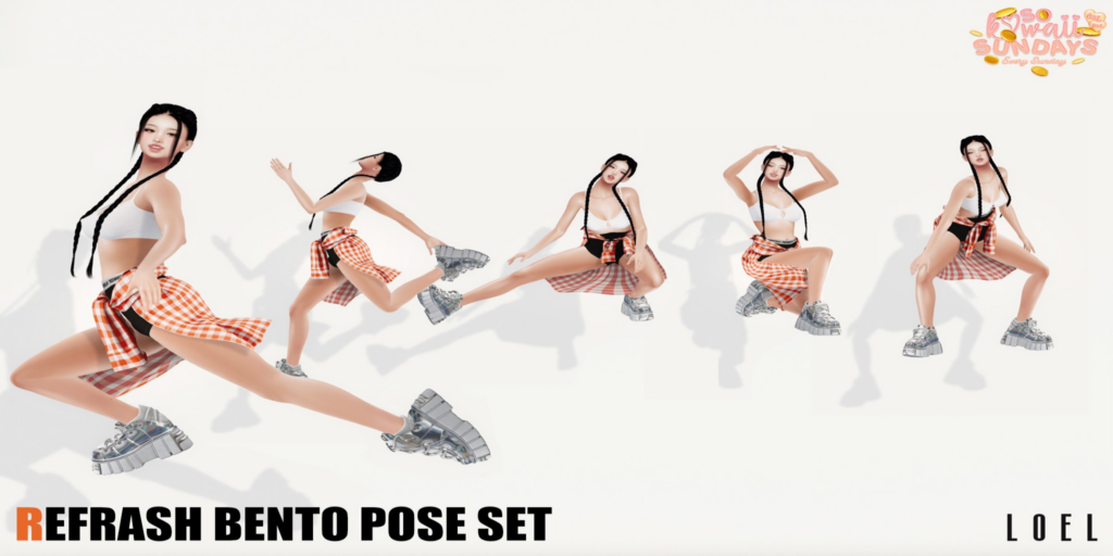 Refrash Poses	&lt;a href=&quot;http://maps.secondlife.com/secondlife/Stargazer%20Galaxy/101/47/3118&quot;&gt;Teleport&lt;/a&gt;