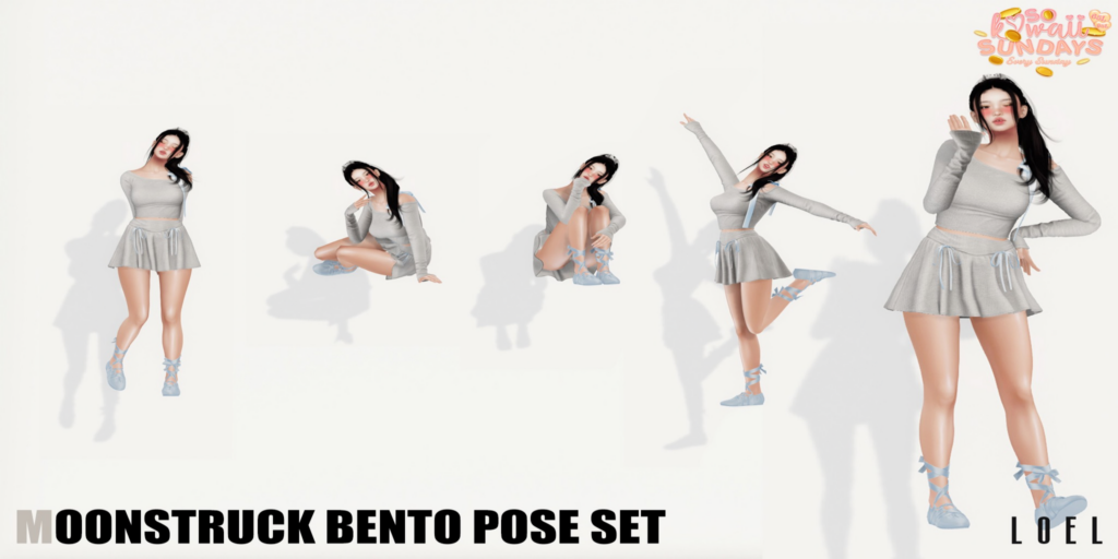 Moonstruck Poses	&lt;a href=&quot;http://maps.secondlife.com/secondlife/Stargazer%20Galaxy/101/47/3118&quot;&gt;Teleport&lt;/a&gt;