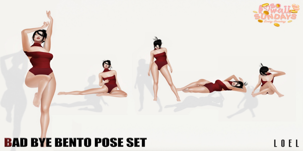 Bad Bye Poses	&lt;a href=&quot;http://maps.secondlife.com/secondlife/Stargazer%20Galaxy/101/47/3118&quot;&gt;Teleport&lt;/a&gt;