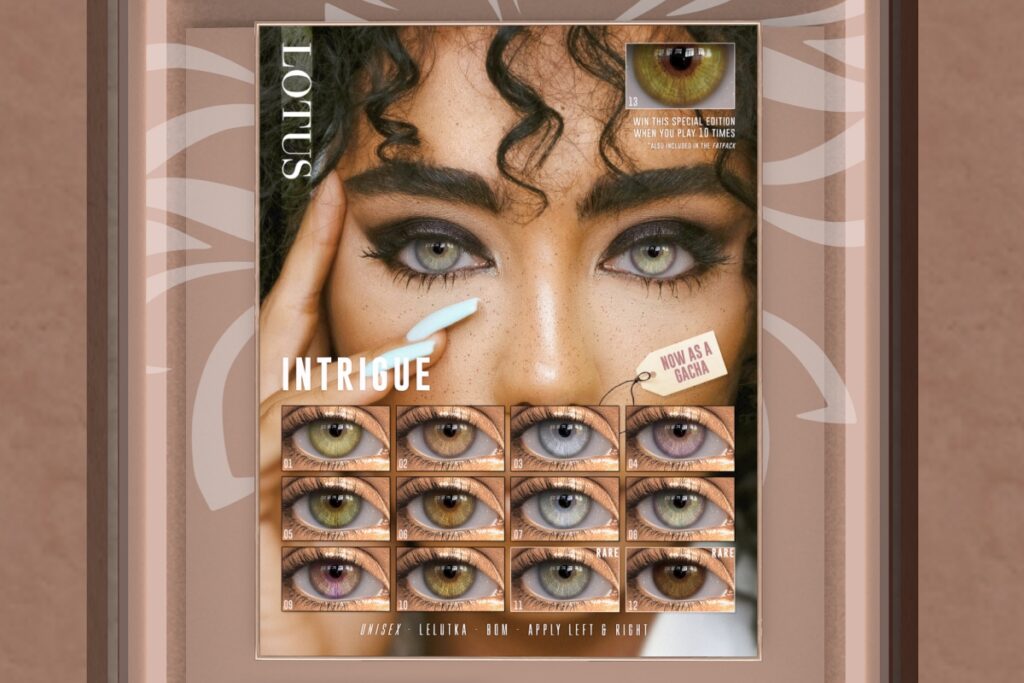 Intrigue Eyes - BOM/EvoX, L$60 per play/L$2000 FP