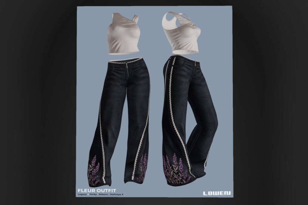 Fleur Outfit - Legacy/MaitreyaX/Reborn/+mods, L$299-L$349 each FP/L$