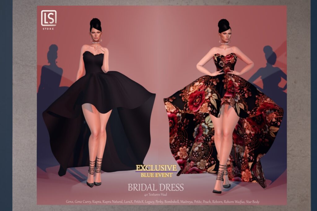 Bridal Dress - see ad for fits, L$250 FP