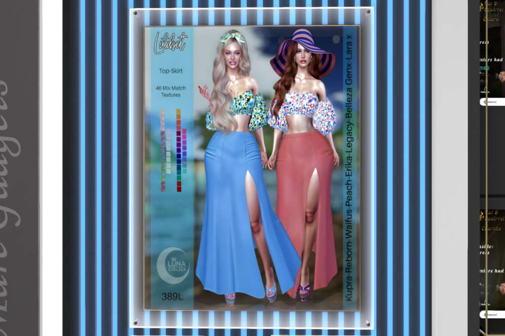 Lilibet Outfit - Erika/GenX/Inithium/Legacy/MaitreyaX/Peach/Reborn/+mods, L$389 FP