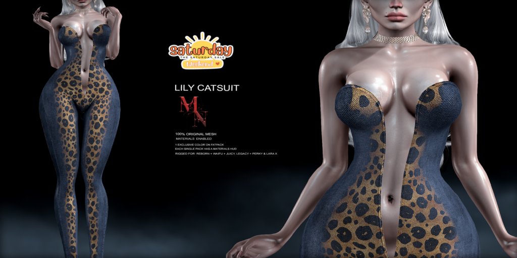 Lily Catsuit - Legacy/MaitreyaX/Reborn/+mods	&lt;a href=&quot;http://maps.secondlife.com/secondlife/Madame%20Noir/69/142/31&quot;&gt;Teleport&lt;/a&gt;