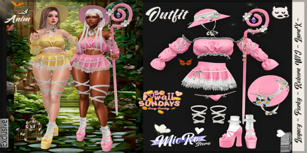 Blooming Outfit - Legacy/MaitreyaX/Reborn/+mods	&lt;a href=&quot;http://maps.secondlife.com/secondlife/Sunset%20Grove/105/89/3002&quot;&gt;Teleport&lt;/a&gt;