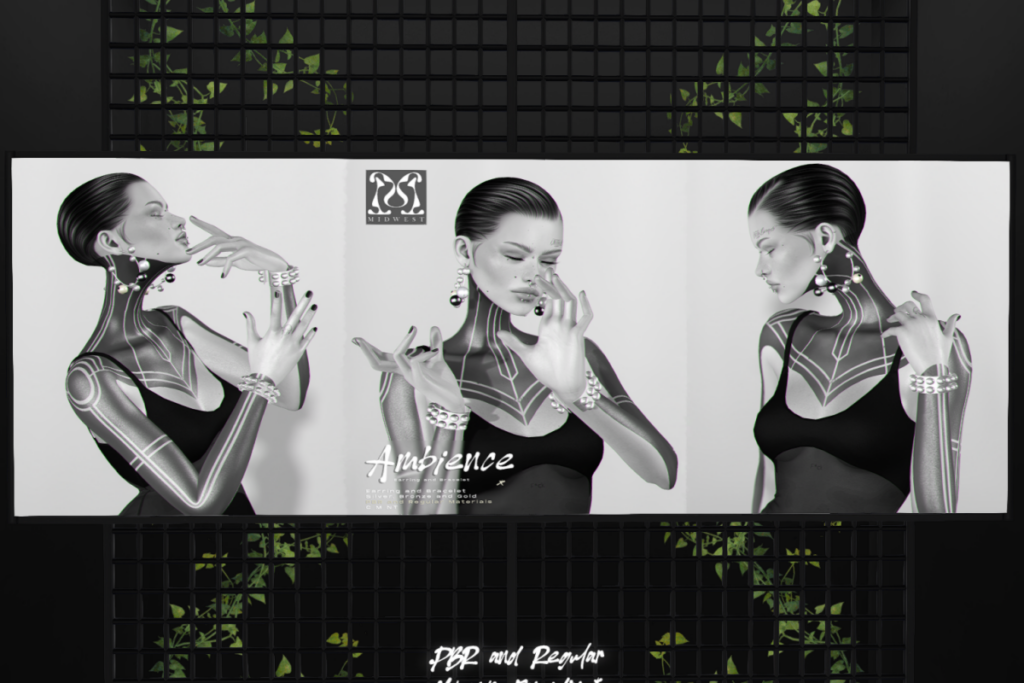 Ambience Earrings and Bracelet, L$398