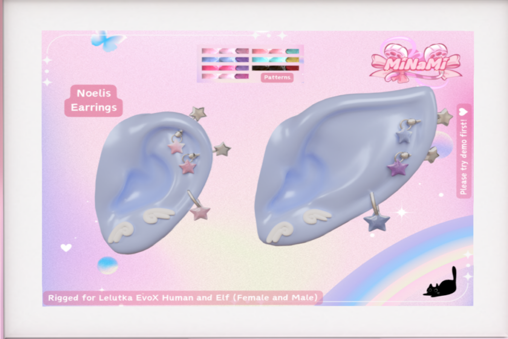 Noelis Earings - EvoX, L$200