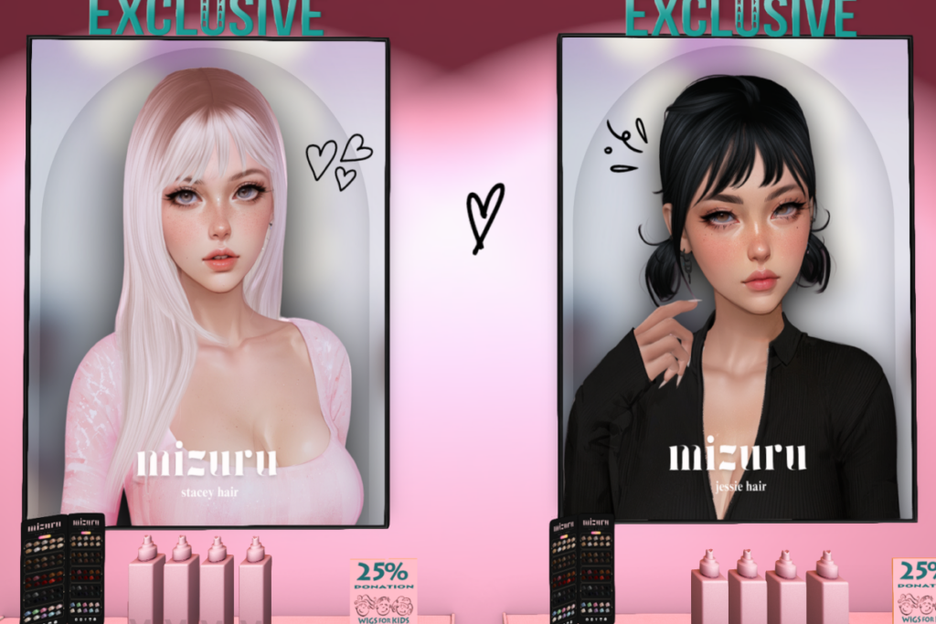 Stacey and Jessie Hair, L$399 each