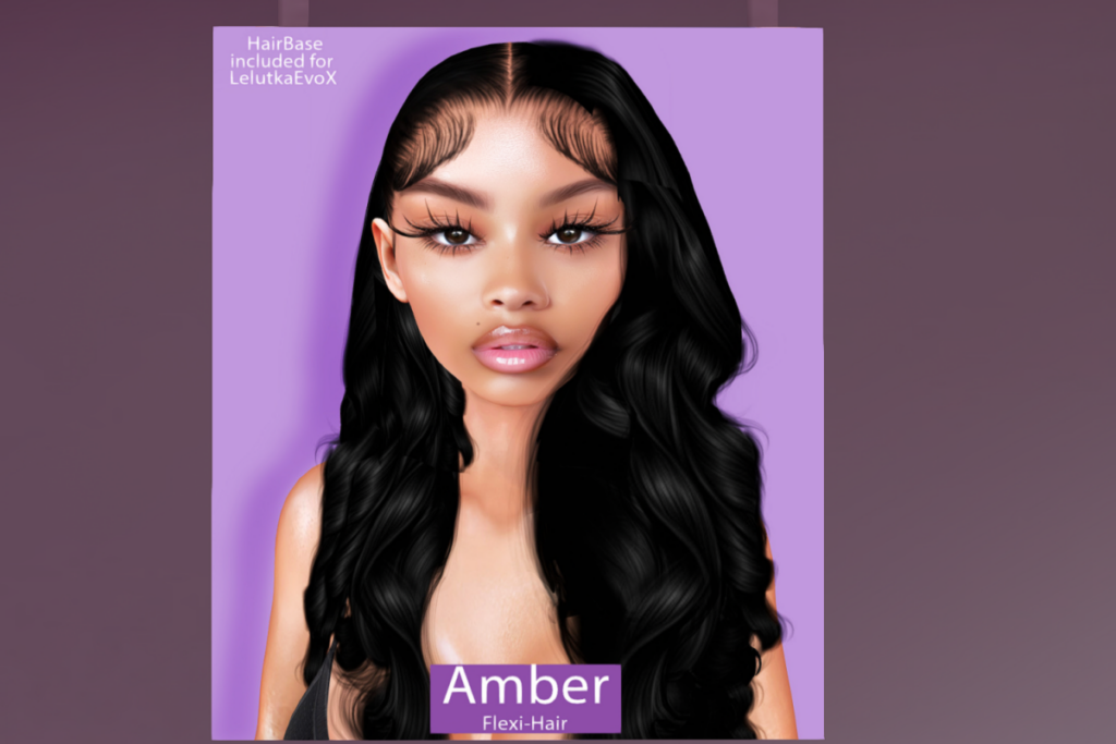 Amber Flexi-Hair - EvoX, L$299