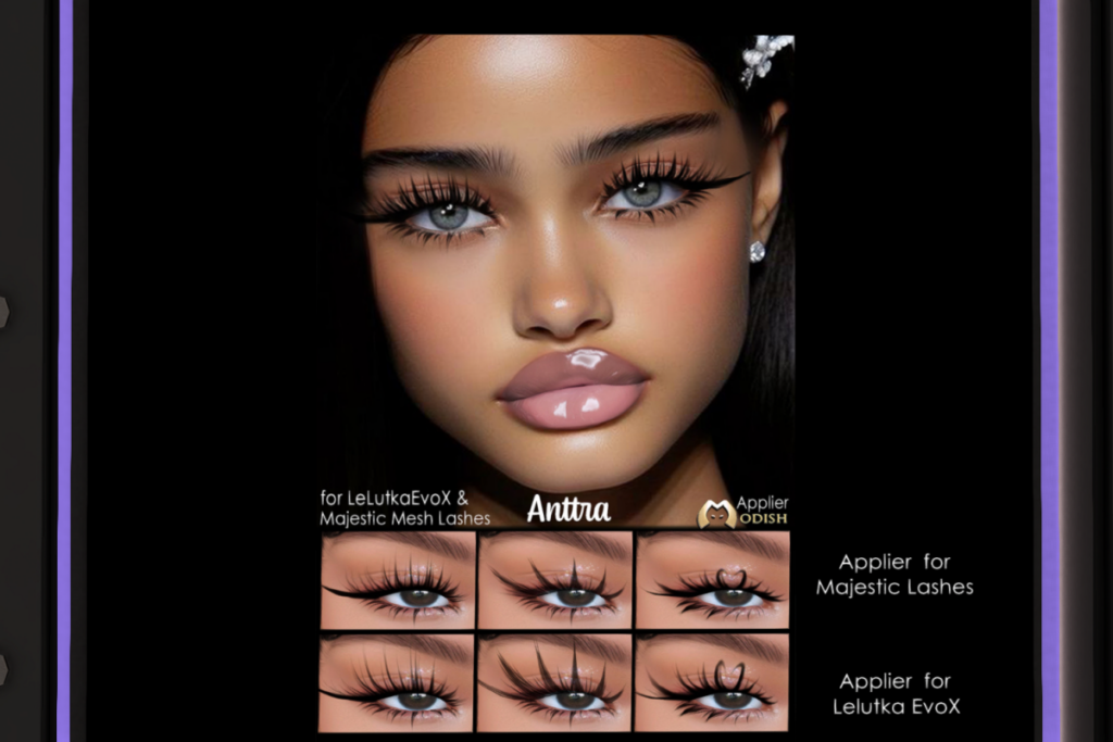 Anttra Lashes - Evo X/Majestic, L$299 each