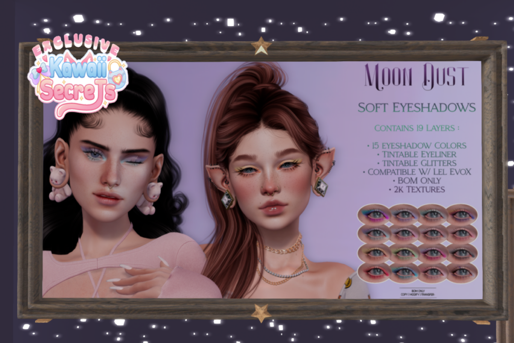 Soft Eyeshadows - EvoX, L$229