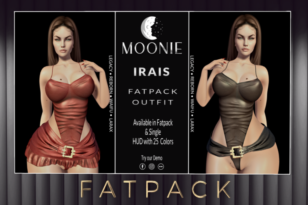 Irais Outfit - Legacy/MaitreyaX/Reborn/+mods, L$159 each/L$399 FP