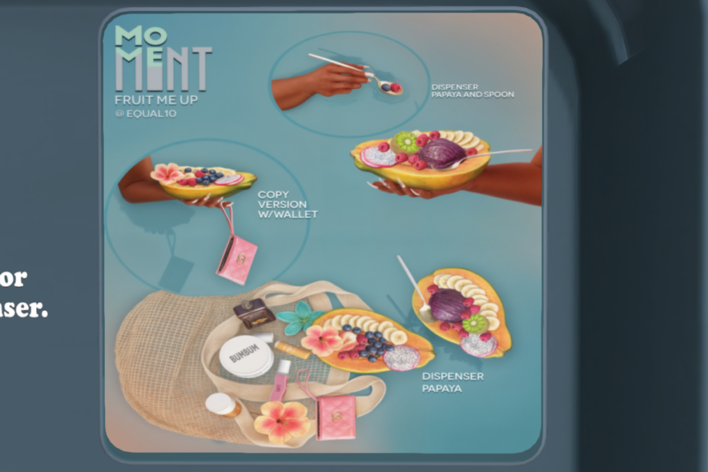 Fruit Me Up Set, L$350-L$399 each