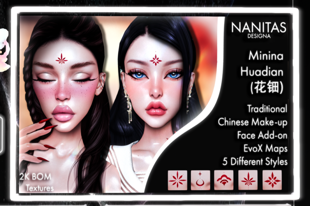 Minima Huadian Tattoos - EvoX, L$199