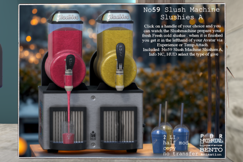 Slush Machine, L$499