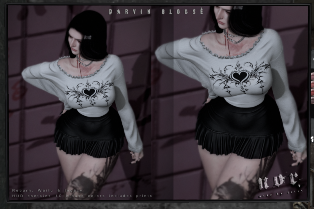 Darvin Blouse - Legacy/Reborn/+mods, L$200 each/L$1200 FP