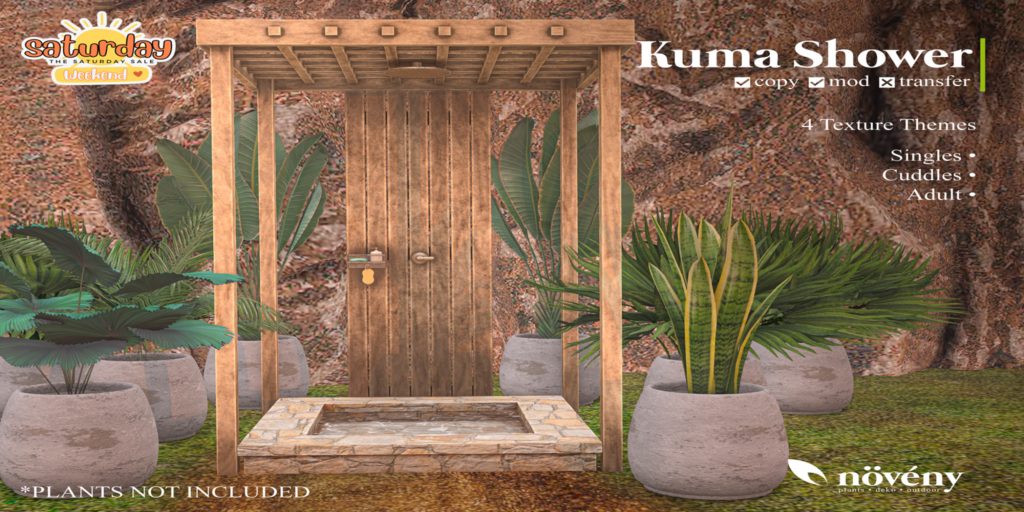 Kuma Shower	&lt;a href=&quot;http://maps.secondlife.com/secondlife/BigBang/128/192/1501&quot;&gt;Teleport&lt;/a&gt;