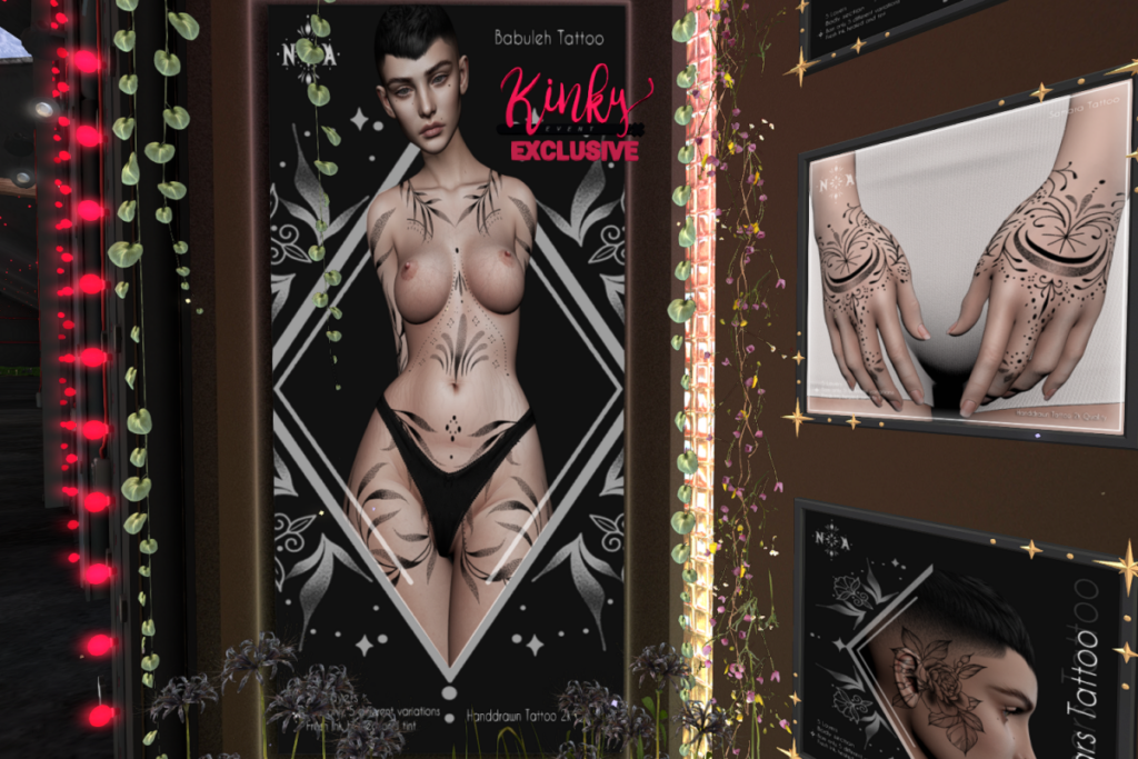 Babuleh Tattoo - BOM, L$399