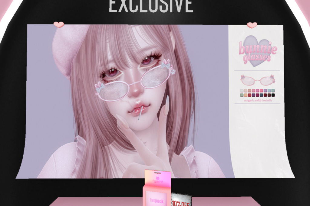 Bunnie Glasses, L$290