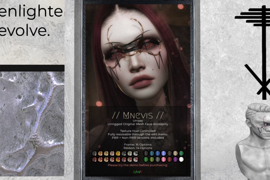 Mnevis Face Accessory, L$199