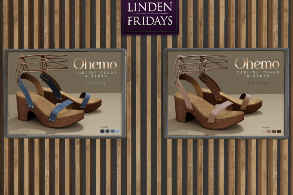 Carline Clogs - Legacy/Maitreya/Reborn	&lt;a href=&quot;http://maps.secondlife.com/secondlife/Horan/54/229/2002&quot; target=&quot;_blank&quot;&gt;Teleport&lt;/a&gt;