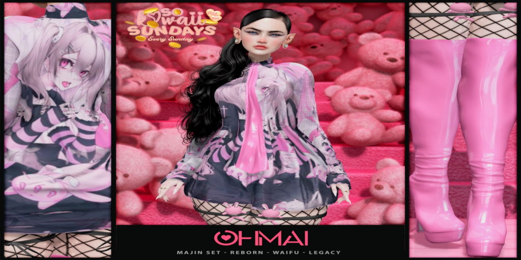 Majin Set - Legacy/Reborn/+mods	&lt;a href=&quot;https://maps.secondlife.com/secondlife/The%20Valley/98/150/1317&quot;&gt;Teleport&lt;/a&gt;