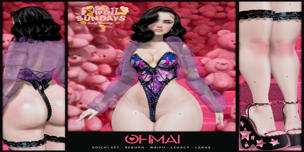 Koichi Set - Legacy/MaitreyaX/Reborn/+mods	&lt;a href=&quot;https://maps.secondlife.com/secondlife/The%20Valley/98/150/1317&quot;&gt;Teleport&lt;/a&gt;