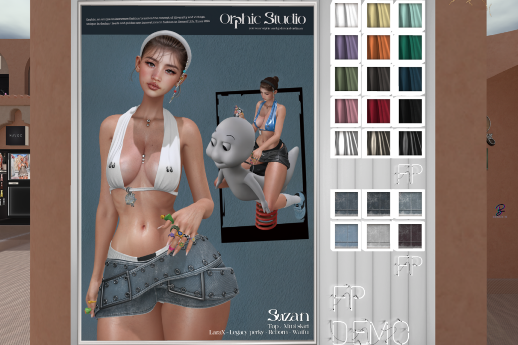 Suzan Top &amp; Skirt - Legacy/MaitreyaX/Reborn/+mods, L$260-1260 each/L$2260 FP