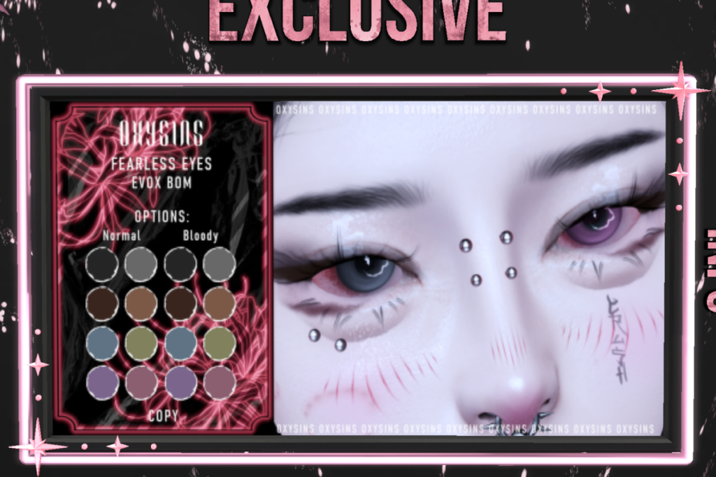 Fearless Eyes - BOM/EvoX, L$350