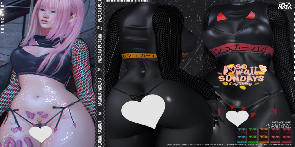Brenda Set - Erika/GenX/Inithium/Legacy/Maitreya/Reborn/+mods	&lt;a href=&quot;http://maps.secondlife.com/secondlife/Starry%20Night/247/159/2070&quot;&gt;Teleport&lt;/a&gt;