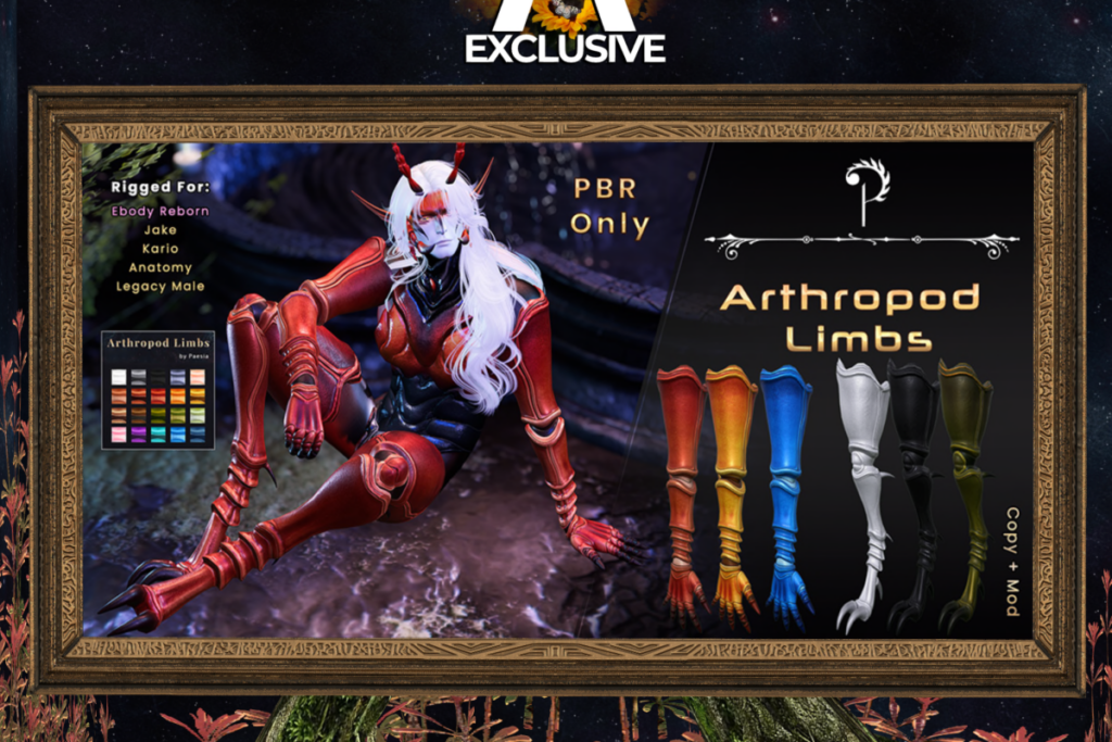 Arthropod Limbs - Anatomy/Jake/Kario/Legacy, L$999 FP