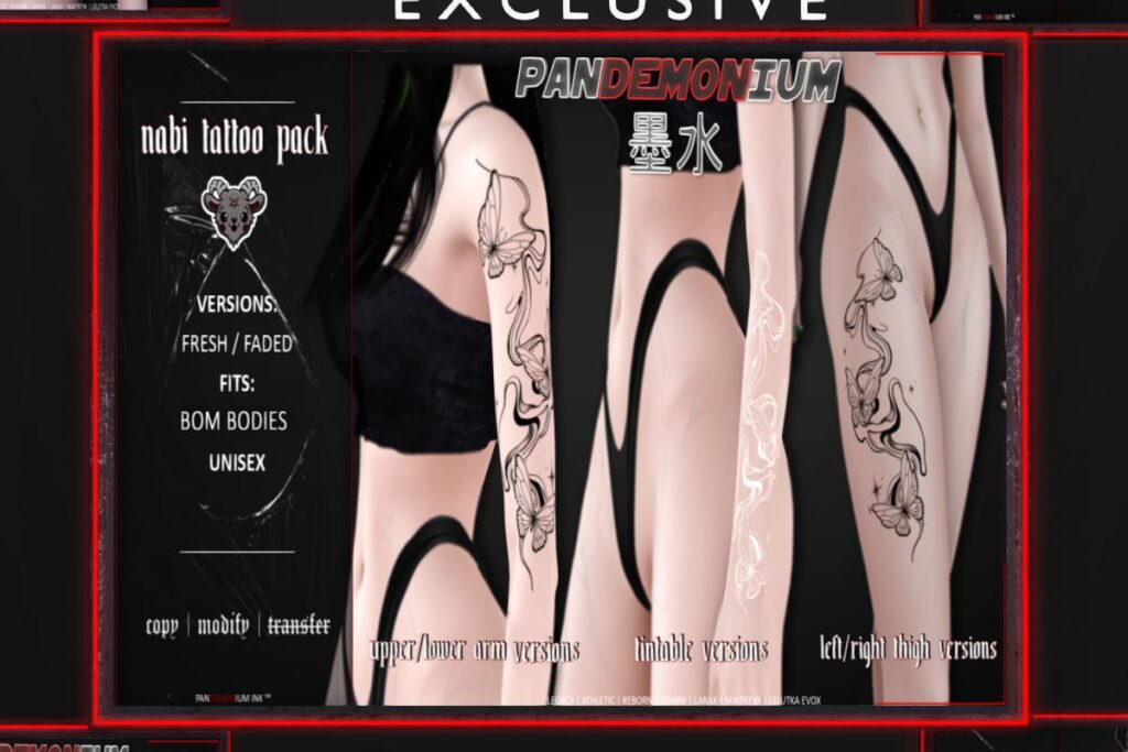 Nabi Tattoo, L$250