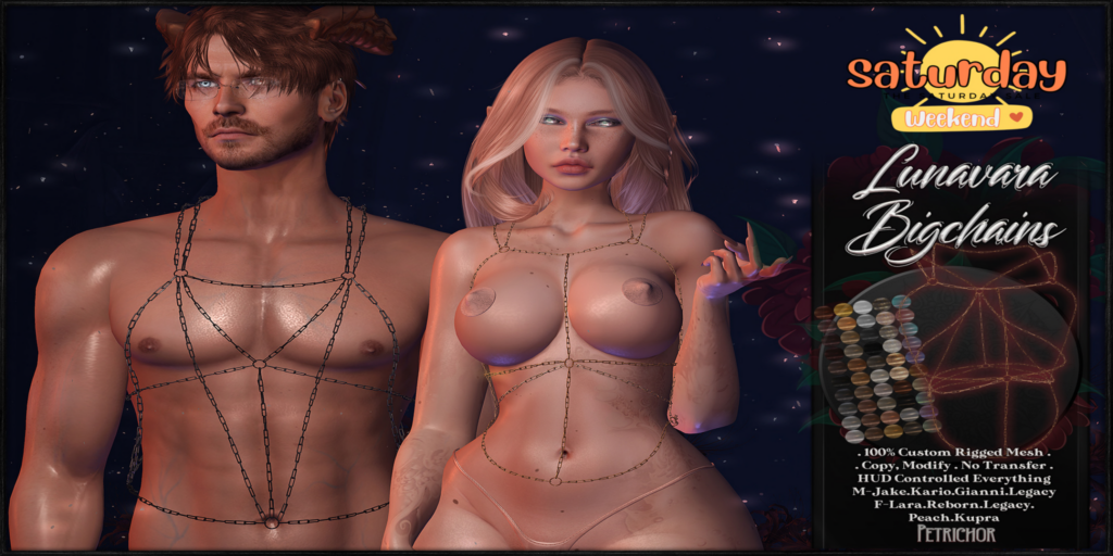Lunavara Bigchains - see ad for fits	&lt;a href=&quot;http://maps.secondlife.com/secondlife/Lune/131/127/1515&quot;&gt;Teleport&lt;/a&gt;