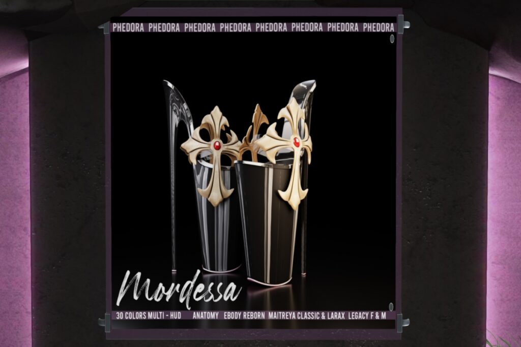 Mordessa Heels - Anatomy/Legacy M+F/Maitreya/Reborn/+mods, L$499 FP