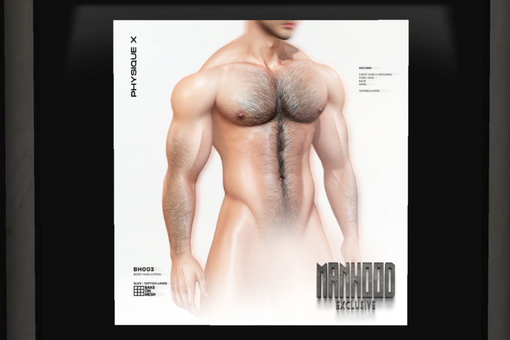 BH003 Body Hair - BOM, L$419