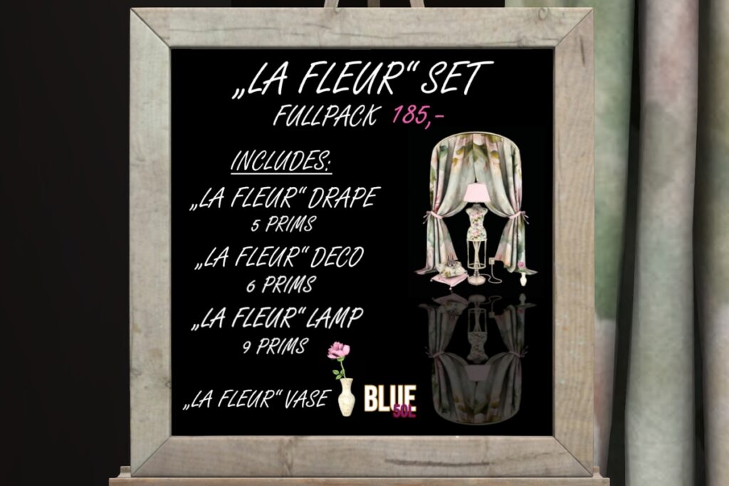 La Fleur Decor Set, L$185 FP